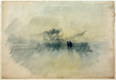 एक तूफान में आंकड़े द्वारा Joseph Mallord William Turner